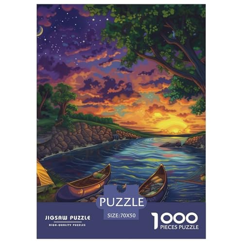 Landschaftsmalerie 1000 Teile Puzzles Dekoration Lernspiel Herausforderung Spielzeug Für Erwachsene Und Kinder Ab 12 Jahren Tolle Geschenkidee 70x50cm/1000pcs Landschaftsmalerie 1000 Teile Puzzles Dekoration Lernspiel Herausforderung Spielzeug Für Erwachsene Und Kinder Ab 12 Jahren Tolle Geschenkidee 70x50cm/1000pcs von ZXOAWQX