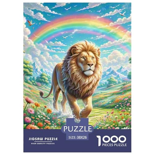 Löwen 1000 Teile Puzzles Classic Lernspiel Herausforderung Spielzeug Für Erwachsene Und Kinder Ab 12 Jahren Tolle Geschenkidee 38x26cm/1000pcs Löwen 1000 Teile Puzzles Classic Lernspiel Herausforderung Spielzeug Für Erwachsene Und Kinder Ab 12 Jahren Tolle Geschenkidee 38x26cm/1000pcs von ZXOAWQX