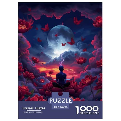 Lotus 1000 Teile Puzzles Clevere Lernspiel Herausforderung Spielzeug Für Die Ganze Familie Tolle Geschenkidee 70x50cm/1000pcs Lotus 1000 Teile Puzzles Clevere Lernspiel Herausforderung Spielzeug Für Die Ganze Familie Tolle Geschenkidee 70x50cm/1000pcs von ZXOAWQX