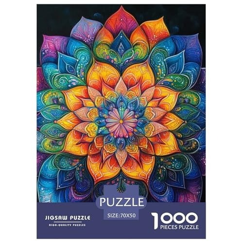 Mandala 1000 Teile Puzzles Clevere Klassisches Lernspiel Für Die Ganze Familie Tolle Geschenkidee 70x50cm/1000pcs Mandala 1000 Teile Puzzles Clevere Klassisches Lernspiel Für Die Ganze Familie Tolle Geschenkidee 70x50cm/1000pcs von ZXOAWQX