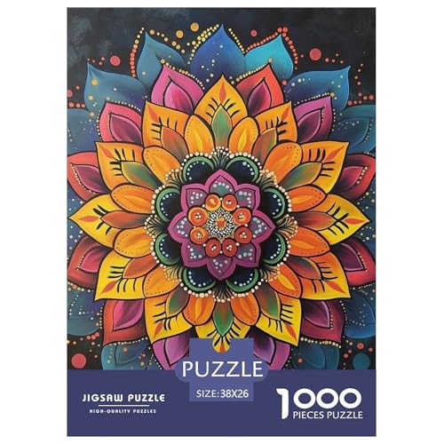 Mandala 1000 Teile Puzzles Dekoration Lernspiel Herausforderung Spielzeug Für Erwachsene Und Kinder Ab 12 Jahren Tolle Geschenkidee 38x26cm/1000pcs Mandala 1000 Teile Puzzles Dekoration Lernspiel Herausforderung Spielzeug Für Erwachsene Und Kinder Ab 12 Jahren Tolle Geschenkidee 38x26cm/1000pcs von ZXOAWQX