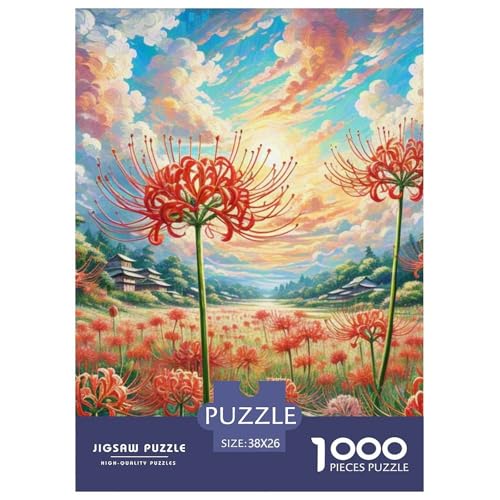 Manjusaka 1000 Teile Puzzles Puzzlespiele EIN Herausforderndes Für Erwachsene Und Kinder Ab 12 Jahren Tolle Geschenkidee 38x26cm/1000pcs von ZXOAWQX