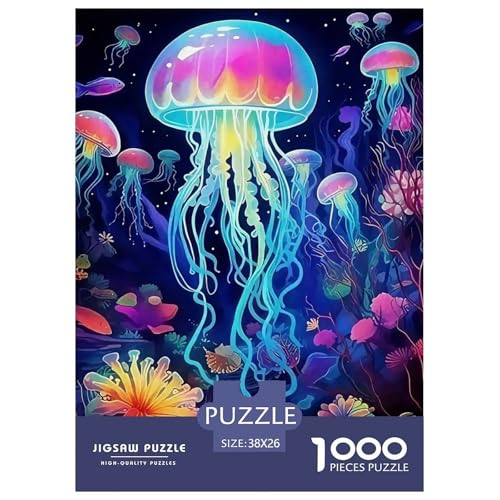 Medulen 1000 Teile Puzzles Marine Tiers Dekoration EIN Herausforderndes Für Erwachsene Und Kinder Ab 12 Jahren Tolle Geschenkidee 38x26cm/1000pcs Medulen 1000 Teile Puzzles Marine Tiers Dekoration EIN Herausforderndes Für Erwachsene Und Kinder Ab 12 Jahren Tolle Geschenkidee 38x26cm/1000pcs von ZXOAWQX