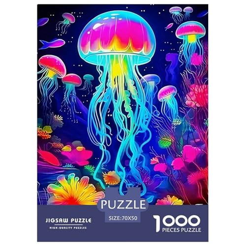 Medulen 1000 Teile Puzzles Marine Tiers Puzzlespiele Lernspiel Herausforderung Spielzeug Für Die Ganze Familie Tolle Geschenkidee 70x50cm/1000pcs Medulen 1000 Teile Puzzles Marine Tiers Puzzlespiele Lernspiel Herausforderung Spielzeug Für Die Ganze Familie Tolle Geschenkidee 70x50cm/1000pcs von ZXOAWQX