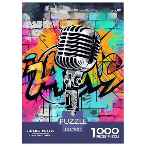 Mikrofon 1000 Teile Puzzles Clevere Klassisches Lernspiel Für Erwachsene Und Kinder Ab 12 Jahren Tolle Geschenkidee 70x50cm/1000pcs Mikrofon 1000 Teile Puzzles Clevere Klassisches Lernspiel Für Erwachsene Und Kinder Ab 12 Jahren Tolle Geschenkidee 70x50cm/1000pcs von ZXOAWQX