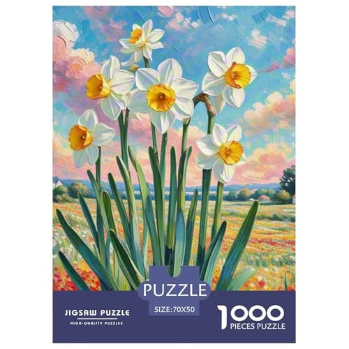 Narziss 1000 Teile Puzzles Clevere Klassisches Lernspiel Für Erwachsene Tolle Geschenkidee 70x50cm/1000pcs von ZXOAWQX
