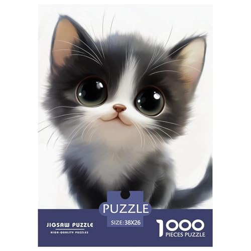 Niedliche Katze 1000 Teile Puzzles Dekoration Klassisches Lernspiel Für Erwachsene Tolle Geschenkidee 38x26cm/1000pcs Niedliche Katze 1000 Teile Puzzles Dekoration Klassisches Lernspiel Für Erwachsene Tolle Geschenkidee 38x26cm/1000pcs von ZXOAWQX
