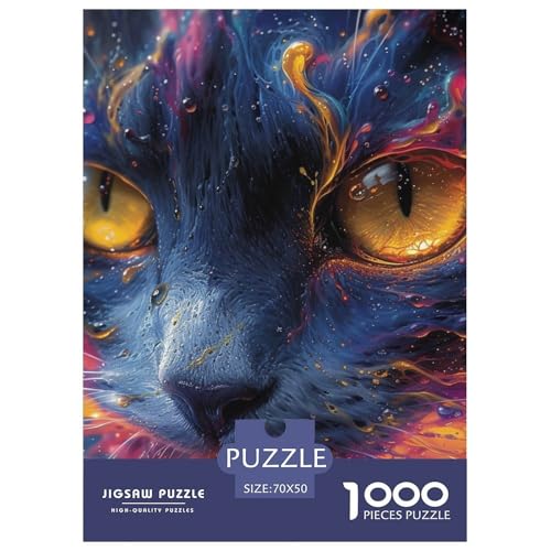 Niedliche Katze 1000 Teile Puzzles Puzzlespiele Klassisches Lernspiel Für Erwachsene Und Kinder Ab 12 Jahren Tolle Geschenkidee 70x50cm/1000pcs Niedliche Katze 1000 Teile Puzzles Puzzlespiele Klassisches Lernspiel Für Erwachsene Und Kinder Ab 12 Jahren Tolle Geschenkidee 70x50cm/1000pcs von ZXOAWQX