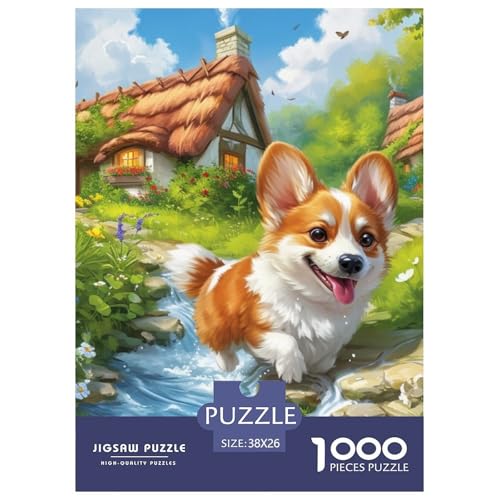 Niedlicher Welpe 1000 Teile Puzzles Clevere Klassisches Lernspiel Für Erwachsene Tolle Geschenkidee 38x26cm/1000pcs Niedlicher Welpe 1000 Teile Puzzles Clevere Klassisches Lernspiel Für Erwachsene Tolle Geschenkidee 38x26cm/1000pcs von ZXOAWQX