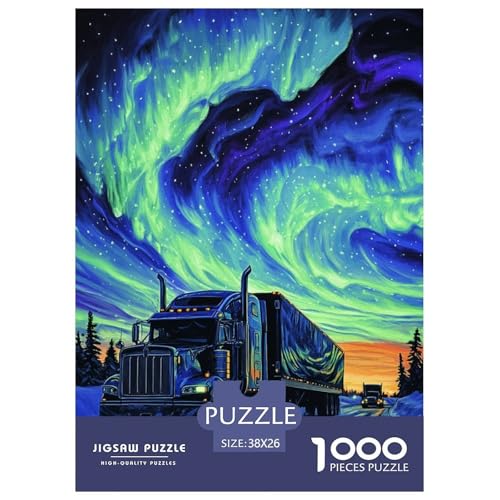 Nordlichter 1000 Teile Puzzles DekoRatteion Klassisches Lernspiel Für Erwachsene Und Kinder Ab 12 Jahren Tolle Geschenkidee 38x26cm/1000pcs von ZXOAWQX