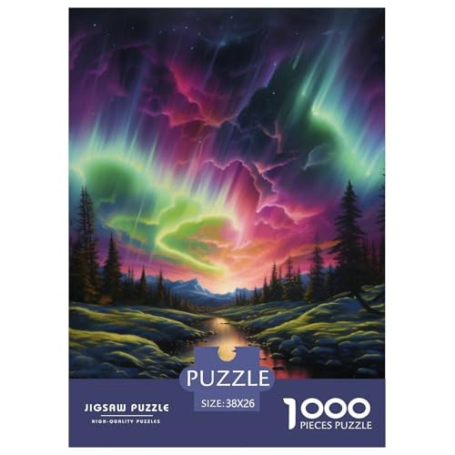Nordlichter in Norwegen 1000 Teile Puzzles Clevere Klassisches Lernspiel Für Erwachsene Und Kinder Ab 12 Jahren Tolle Geschenkidee 38x26cm/1000pcs Nordlichter in Norwegen 1000 Teile Puzzles Clevere Klassisches Lernspiel Für Erwachsene Und Kinder Ab 12 Jahren Tolle Geschenkidee 38x26cm/1000pcs von ZXOAWQX