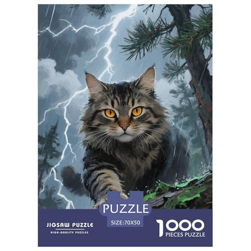 Norwegische Waldkatte 1000 Teile Puzzles Süße Haustiere Clevere Lernspiel Herausforderung Spielzeug Für Erwachsene Und Kinder Ab 12 Jahren Tolle Geschenkidee 70x50cm/1000pcs Norwegische Waldkatte 1000 Teile Puzzles Süße Haustiere Clevere Lernspiel Herausforderung Spielzeug Für Erwachsene Und Kinder Ab 12 Jahren Tolle Geschenkidee 70x50cm/1000pcs von ZXOAWQX