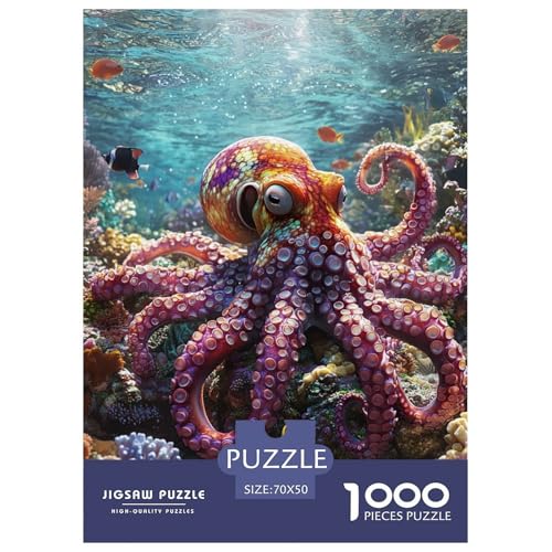 Octopus 1000 Teile Puzzles Clevere Unmögliche Herausforderung Für Die Ganze Familie Tolle Geschenkidee 70x50cm/1000pcs Octopus 1000 Teile Puzzles Clevere Unmögliche Herausforderung Für Die Ganze Familie Tolle Geschenkidee 70x50cm/1000pcs von ZXOAWQX