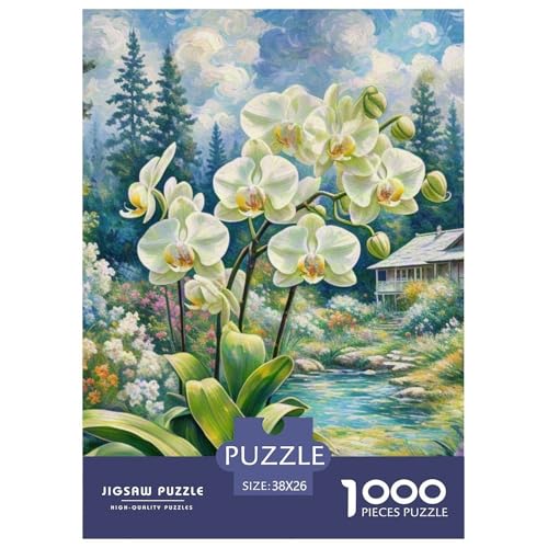 Orchideeee 1000 Teile Puzzles Dekoration Klassisches Lernspiel Für Erwachsene Und Kinder Ab 12 Jahren Tolle Geschenkidee 38x26cm/1000pcs Orchideeee 1000 Teile Puzzles Dekoration Klassisches Lernspiel Für Erwachsene Und Kinder Ab 12 Jahren Tolle Geschenkidee 38x26cm/1000pcs von ZXOAWQX