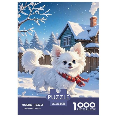 Papillon 1000 Teile Puzzles Hund Dekoration EIN Herausforderndes Für Erwachsene Und Kinder Ab 12 Jahren Tolle Geschenkidee 38x26cm/1000pcs Papillon 1000 Teile Puzzles Hund Dekoration EIN Herausforderndes Für Erwachsene Und Kinder Ab 12 Jahren Tolle Geschenkidee 38x26cm/1000pcs von ZXOAWQX