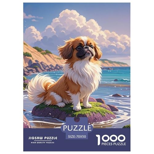 Pekinger 1000 Teile Puzzles Hund Puzzlespiele Kreative Unterhaltung Für Erwachsene Und Kinder Ab 12 Jahren Tolle Geschenkidee 70x50cm/1000pcs Pekinger 1000 Teile Puzzles Hund Puzzlespiele Kreative Unterhaltung Für Erwachsene Und Kinder Ab 12 Jahren Tolle Geschenkidee 70x50cm/1000pcs von ZXOAWQX