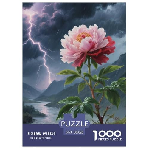 Peony 1000 Teile Puzzles Clevere Klassisches Lernspiel Für Erwachsene Und Kinder Ab 12 Jahren Tolle Geschenkidee 38x26cm/1000pcs Peony 1000 Teile Puzzles Clevere Klassisches Lernspiel Für Erwachsene Und Kinder Ab 12 Jahren Tolle Geschenkidee 38x26cm/1000pcs von ZXOAWQX