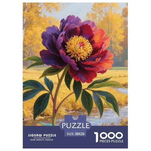 Peony 1000 Teile Puzzles Dekoration Lernspiel Herausforderung Spielzeug Für Erwachsene Tolle Geschenkidee 38x26cm/1000pcs Peony 1000 Teile Puzzles Dekoration Lernspiel Herausforderung Spielzeug Für Erwachsene Tolle Geschenkidee 38x26cm/1000pcs von ZXOAWQX