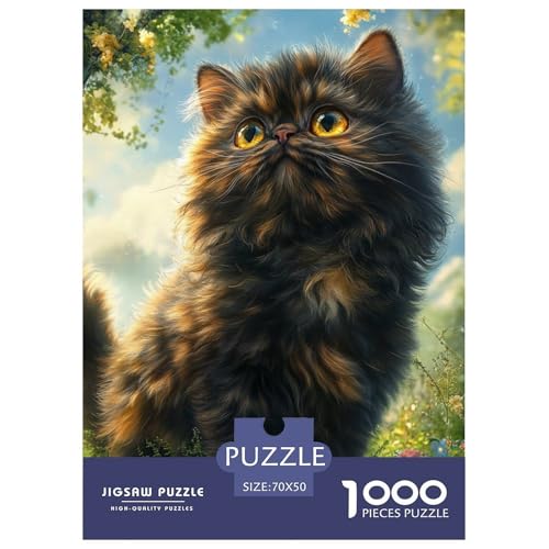 Persian Katze 1000 Teile Puzzles Puzzlespiele EIN Herausforderndes Für Erwachsene Und Kinder Ab 12 Jahren Tolle Geschenkidee 70x50cm/1000pcs Persian Katze 1000 Teile Puzzles Puzzlespiele EIN Herausforderndes Für Erwachsene Und Kinder Ab 12 Jahren Tolle Geschenkidee 70x50cm/1000pcs von ZXOAWQX