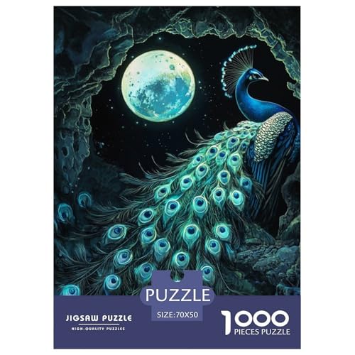 Pfauen 1000 Teile Puzzles Classic Lernspiel Herausforderung Spielzeug Für Erwachsene Tolle Geschenkidee 70x50cm/1000pcs Pfauen 1000 Teile Puzzles Classic Lernspiel Herausforderung Spielzeug Für Erwachsene Tolle Geschenkidee 70x50cm/1000pcs von ZXOAWQX