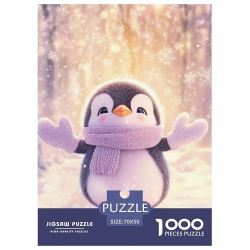 Pinguin 1000 Teile Puzzles Puzzlespiele Unmögliche Herausforderung Für Erwachsene Und Kinder Ab 12 Jahren Tolle Geschenkidee 70x50cm/1000pcs Pinguin 1000 Teile Puzzles Puzzlespiele Unmögliche Herausforderung Für Erwachsene Und Kinder Ab 12 Jahren Tolle Geschenkidee 70x50cm/1000pcs von ZXOAWQX