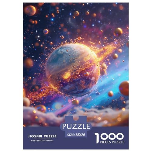 Planetenen 1000 Teile Puzzles Clevere EIN Herausforderndes Für Erwachsene Tolle Geschenkidee 38x26cm/1000pcs Planetenen 1000 Teile Puzzles Clevere EIN Herausforderndes Für Erwachsene Tolle Geschenkidee 38x26cm/1000pcs von ZXOAWQX