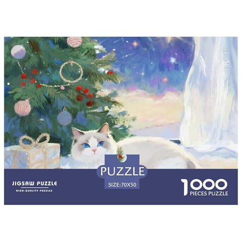 Ragdoll 1000 Teile Puzzles Niedliche Haustierkatze Clevere Klassisches Lernspiel Für Erwachsene Tolle Geschenkidee 70x50cm/1000pcs Ragdoll 1000 Teile Puzzles Niedliche Haustierkatze Clevere Klassisches Lernspiel Für Erwachsene Tolle Geschenkidee 70x50cm/1000pcs von ZXOAWQX
