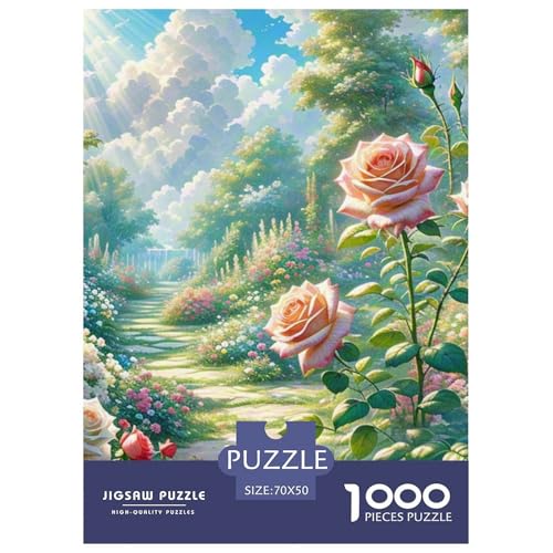 Rose 1000 Teile Puzzles Clevere Lernspiel Herausforderung Spielzeug Für Die Ganze Familie Tolle Geschenkidee 70x50cm/1000pcs Rose 1000 Teile Puzzles Clevere Lernspiel Herausforderung Spielzeug Für Die Ganze Familie Tolle Geschenkidee 70x50cm/1000pcs von ZXOAWQX