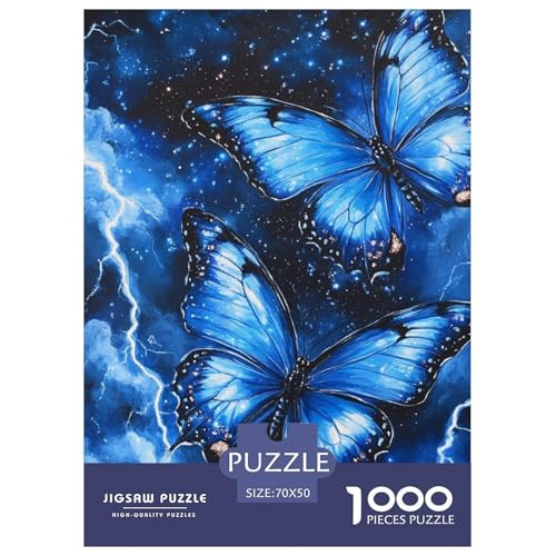 Schmetterling 1000 Teile Puzzles Puzzlespiele Lernspiel Herausforderung Spielzeug Für Erwachsene Und Kinder Ab 12 Jahren Tolle Geschenkidee 70x50cm/1000pcs Schmetterling 1000 Teile Puzzles Puzzlespiele Lernspiel Herausforderung Spielzeug Für Erwachsene Und Kinder Ab 12 Jahren Tolle Geschenkidee 70x50cm/1000pcs von ZXOAWQX