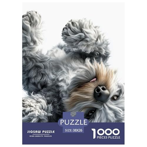 Schnauzer 1000 Teile Puzzles Puzzlespiele Lernspiel Herausforderung Spielzeug Für Erwachsene Tolle Geschenkidee 38x26cm/1000pcs Schnauzer 1000 Teile Puzzles Puzzlespiele Lernspiel Herausforderung Spielzeug Für Erwachsene Tolle Geschenkidee 38x26cm/1000pcs von ZXOAWQX