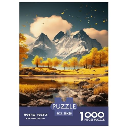 Seen 1000 Teile Puzzles Clevere Klassisches Lernspiel Für Erwachsene Und Kinder Ab 12 Jahren Tolle Geschenkidee 38x26cm/1000pcs Seen 1000 Teile Puzzles Clevere Klassisches Lernspiel Für Erwachsene Und Kinder Ab 12 Jahren Tolle Geschenkidee 38x26cm/1000pcs von ZXOAWQX