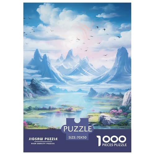 Seen und schneebedeckte Berge 1000 Teile Puzzles Clevere Klassisches Lernspiel Für Erwachsene Tolle Geschenkidee 70x50cm/1000pcs Seen und schneebedeckte Berge 1000 Teile Puzzles Clevere Klassisches Lernspiel Für Erwachsene Tolle Geschenkidee 70x50cm/1000pcs von ZXOAWQX