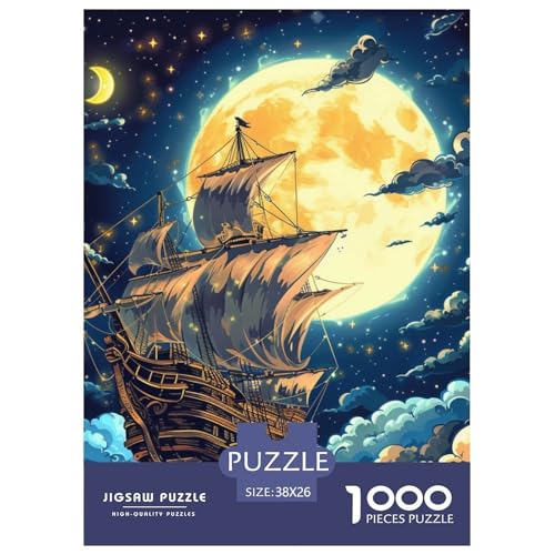 Segelboot 1000 Teile Puzzles Clevere EIN Herausforderndes Für Erwachsene Tolle Geschenkidee 38x26cm/1000pcs Segelboot 1000 Teile Puzzles Clevere EIN Herausforderndes Für Erwachsene Tolle Geschenkidee 38x26cm/1000pcs von ZXOAWQX