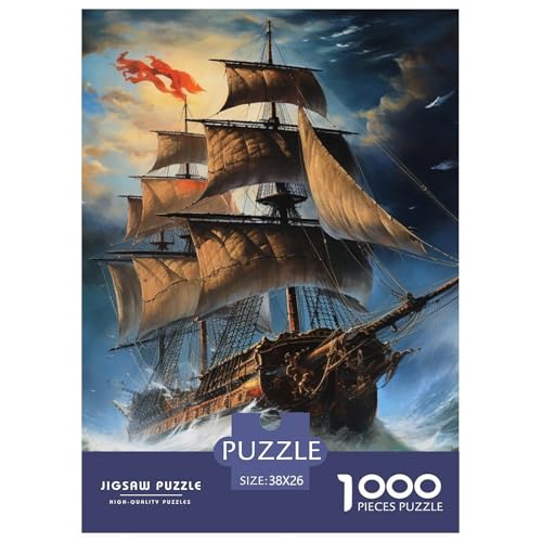 Segelboot 1000 Teile Puzzles Clevere Klassisches Lernspiel Für Erwachsene Und Kinder Ab 12 Jahren Tolle Geschenkidee 38x26cm/1000pcs Segelboot 1000 Teile Puzzles Clevere Klassisches Lernspiel Für Erwachsene Und Kinder Ab 12 Jahren Tolle Geschenkidee 38x26cm/1000pcs von ZXOAWQX