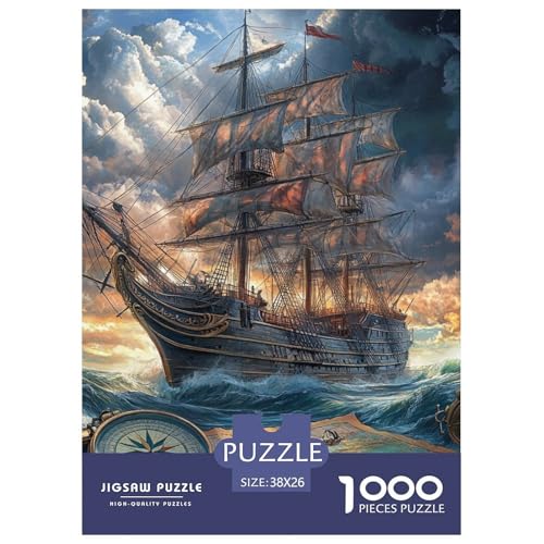 Segelboot 1000 Teile Puzzles Puzzlespiele EIN Herausforderndes Für Die Ganze Familie Tolle Geschenkidee 38x26cm/1000pcs Segelboot 1000 Teile Puzzles Puzzlespiele EIN Herausforderndes Für Die Ganze Familie Tolle Geschenkidee 38x26cm/1000pcs von ZXOAWQX