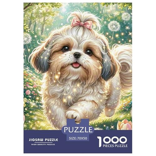 Shih Tzu 1000 Teile Puzzles Clevere Klassisches Lernspiel Für Erwachsene Und Kinder Ab 12 Jahren Tolle Geschenkidee 70x50cm/1000pcs Shih Tzu 1000 Teile Puzzles Clevere Klassisches Lernspiel Für Erwachsene Und Kinder Ab 12 Jahren Tolle Geschenkidee 70x50cm/1000pcs von ZXOAWQX