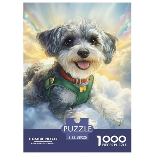 Shih Tzu 1000 Teile Puzzles Puzzlespiele EIN Herausforderndes Für Die Ganze Familie Tolle Geschenkidee 38x26cm/1000pcs von ZXOAWQX