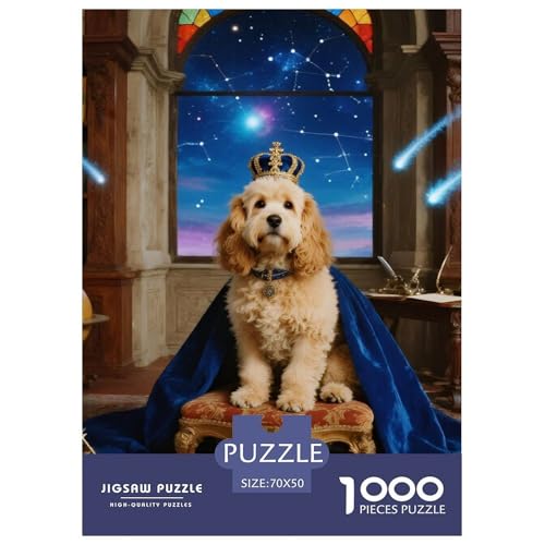 Spielzeug Pudel 1000 Teile Puzzles Süß Pets Clevere Lernspiel Herausforderung Spielzeug Für Erwachsene Tolle Geschenkidee 70x50cm/1000pcs Spielzeug Pudel 1000 Teile Puzzles Süß Pets Clevere Lernspiel Herausforderung Spielzeug Für Erwachsene Tolle Geschenkidee 70x50cm/1000pcs von ZXOAWQX