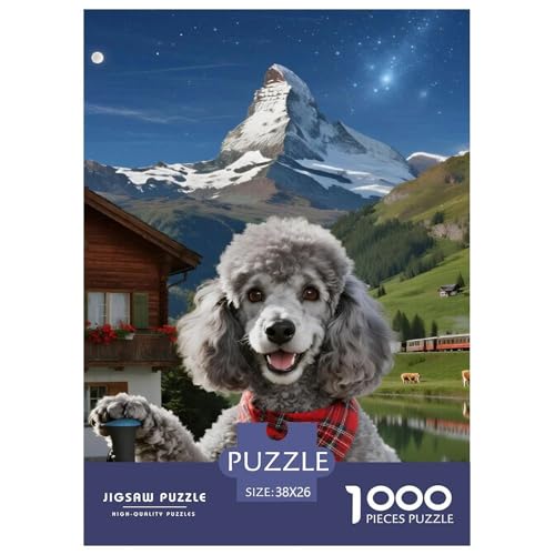 Spielzeug Pudel 1000 Teile Puzzles Süß Pets Puzzlespiele Lernspiel Herausforderung Spielzeug Für Erwachsene Und Kinder Ab 12 Jahren Tolle Geschenkidee 38x26cm/1000pcs Spielzeug Pudel 1000 Teile Puzzles Süß Pets Puzzlespiele Lernspiel Herausforderung Spielzeug Für Erwachsene Und Kinder Ab 12 Jahren Tolle Geschenkidee 38x26cm/1000pcs von ZXOAWQX