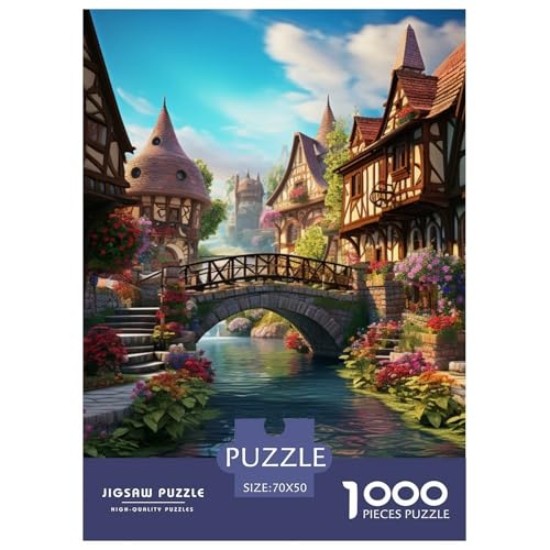 Stadtlandschaft Architektur 1000 Teile Puzzles Classic Lernspiel Herausforderung Spielzeug Für Erwachsene Und Kinder Ab 12 Jahren Tolle Geschenkidee 70x50cm/1000pcs Stadtlandschaft Architektur 1000 Teile Puzzles Classic Lernspiel Herausforderung Spielzeug Für Erwachsene Und Kinder Ab 12 Jahren Tolle Geschenkidee 70x50cm/1000pcs von ZXOAWQX