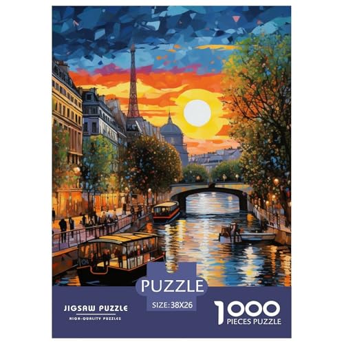 Stadtlandschaft Architektur 1000 Teile Puzzles Classic Unmögliche Herausforderung Für Erwachsene Und Kinder Ab 12 Jahren Tolle Geschenkidee 38x26cm/1000pcs Stadtlandschaft Architektur 1000 Teile Puzzles Classic Unmögliche Herausforderung Für Erwachsene Und Kinder Ab 12 Jahren Tolle Geschenkidee 38x26cm/1000pcs von ZXOAWQX