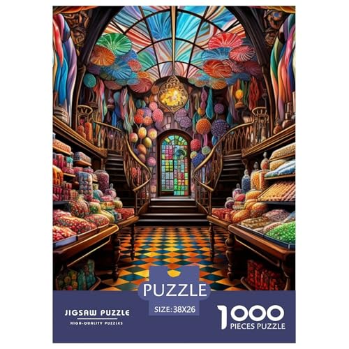 Süßigkeiten Store 1000 Teile Puzzles Puzzlespiele Klassisches Lernspiel Für Erwachsene Tolle Geschenkidee 38x26cm/1000pcs Süßigkeiten Store 1000 Teile Puzzles Puzzlespiele Klassisches Lernspiel Für Erwachsene Tolle Geschenkidee 38x26cm/1000pcs von ZXOAWQX