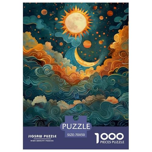 Tapete mit Einer gelben Sonne 1000 Teile Puzzles Clevere Unmögliche Herausforderung Für Erwachsene Und Kinder Ab 12 Jahren Tolle Geschenkidee 70x50cm/1000pcs Tapete mit Einer gelben Sonne 1000 Teile Puzzles Clevere Unmögliche Herausforderung Für Erwachsene Und Kinder Ab 12 Jahren Tolle Geschenkidee 70x50cm/1000pcs von ZXOAWQX