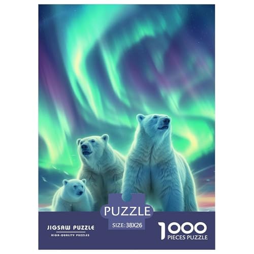 Tiere 1000 Teile Puzzles Clevere Klassisches Lernspiel Für Erwachsene Tolle Geschenkidee 38x26cm/1000pcs von ZXOAWQX