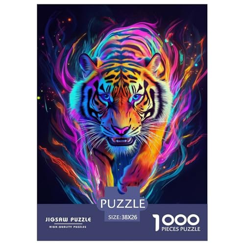 Tiger 1000 Teile Puzzles Clevere Klassisches Lernspiel Für Erwachsene Und Kinder Ab 12 Jahren Tolle Geschenkidee 38x26cm/1000pcs Tiger 1000 Teile Puzzles Clevere Klassisches Lernspiel Für Erwachsene Und Kinder Ab 12 Jahren Tolle Geschenkidee 38x26cm/1000pcs von ZXOAWQX