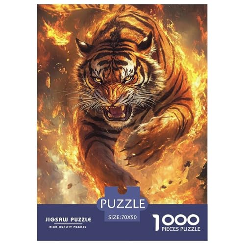Tiger 1000 Teile Puzzles Clevere Klassisches Lernspiel Für Erwachsene Und Kinder Ab 12 Jahren Tolle Geschenkidee 70x50cm/1000pcs Tiger 1000 Teile Puzzles Clevere Klassisches Lernspiel Für Erwachsene Und Kinder Ab 12 Jahren Tolle Geschenkidee 70x50cm/1000pcs von ZXOAWQX