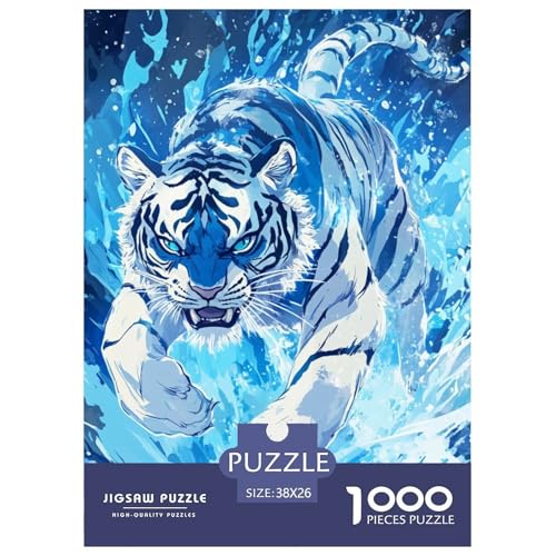 Tiger 1000 Teile Puzzles Clevere Lernspiel Herausforderung Spielzeug Für Erwachsene Tolle Geschenkidee 38x26cm/1000pcs Tiger 1000 Teile Puzzles Clevere Lernspiel Herausforderung Spielzeug Für Erwachsene Tolle Geschenkidee 38x26cm/1000pcs von ZXOAWQX