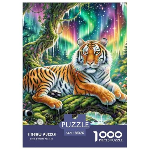 Tiger 1000 Teile Puzzles Clevere Lernspiel Herausforderung Spielzeug Für Erwachsene Und Kinder Ab 12 Jahren Tolle Geschenkidee 38x26cm/1000pcs Tiger 1000 Teile Puzzles Clevere Lernspiel Herausforderung Spielzeug Für Erwachsene Und Kinder Ab 12 Jahren Tolle Geschenkidee 38x26cm/1000pcs von ZXOAWQX