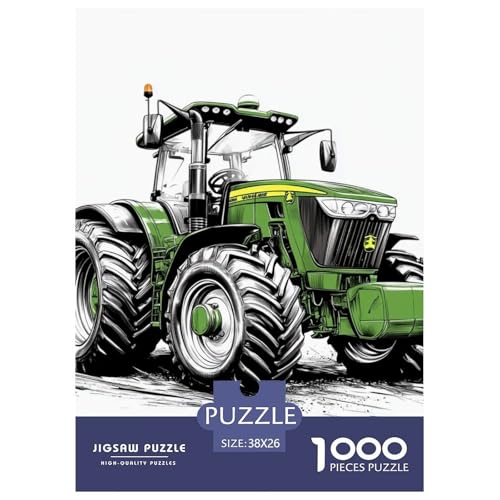 Traktor 1000 Teile Puzzles Dekoration Unmögliche Herausforderung Für Erwachsene Und Kinder Ab 12 Jahren Tolle Geschenkidee 38x26cm/1000pcs Traktor 1000 Teile Puzzles Dekoration Unmögliche Herausforderung Für Erwachsene Und Kinder Ab 12 Jahren Tolle Geschenkidee 38x26cm/1000pcs von ZXOAWQX
