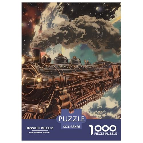 Traumzug 1000 Teile Puzzles Clevere EIN Herausforderndes Für Erwachsene Und Kinder Ab 12 Jahren Tolle Geschenkidee 38x26cm/1000pcs Traumzug 1000 Teile Puzzles Clevere EIN Herausforderndes Für Erwachsene Und Kinder Ab 12 Jahren Tolle Geschenkidee 38x26cm/1000pcs von ZXOAWQX